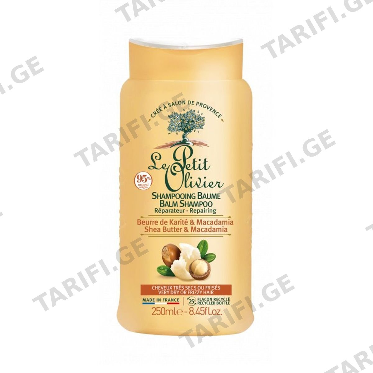 ლეპეტიტი შამპ.შიის/მაკად.250მლ 8517 Lepetit Shampoo Shea/Macad.250ml