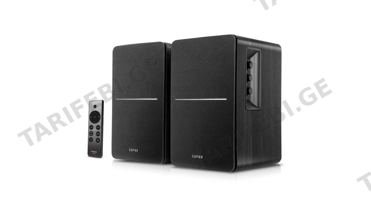 სტუდიური მონიტორი Edifier R1280DBs Active 2.0 Bluetooth Bookshelf Speaker Set, Modern Design With Latest Technology, 42W RMS, Black
