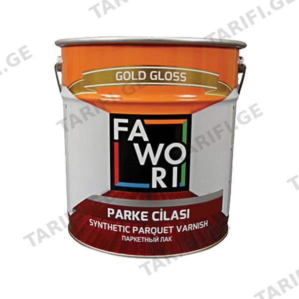 2.5ლ პარკეტის ლაქი FAWORI PARKE CİLASI 2.5LT