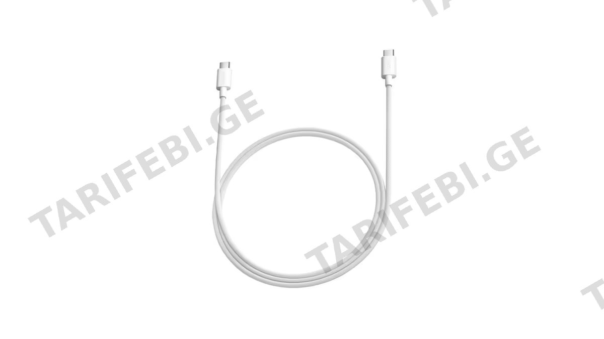 Xiaomi 3A Braided USB-C to USB-C Cable 1m