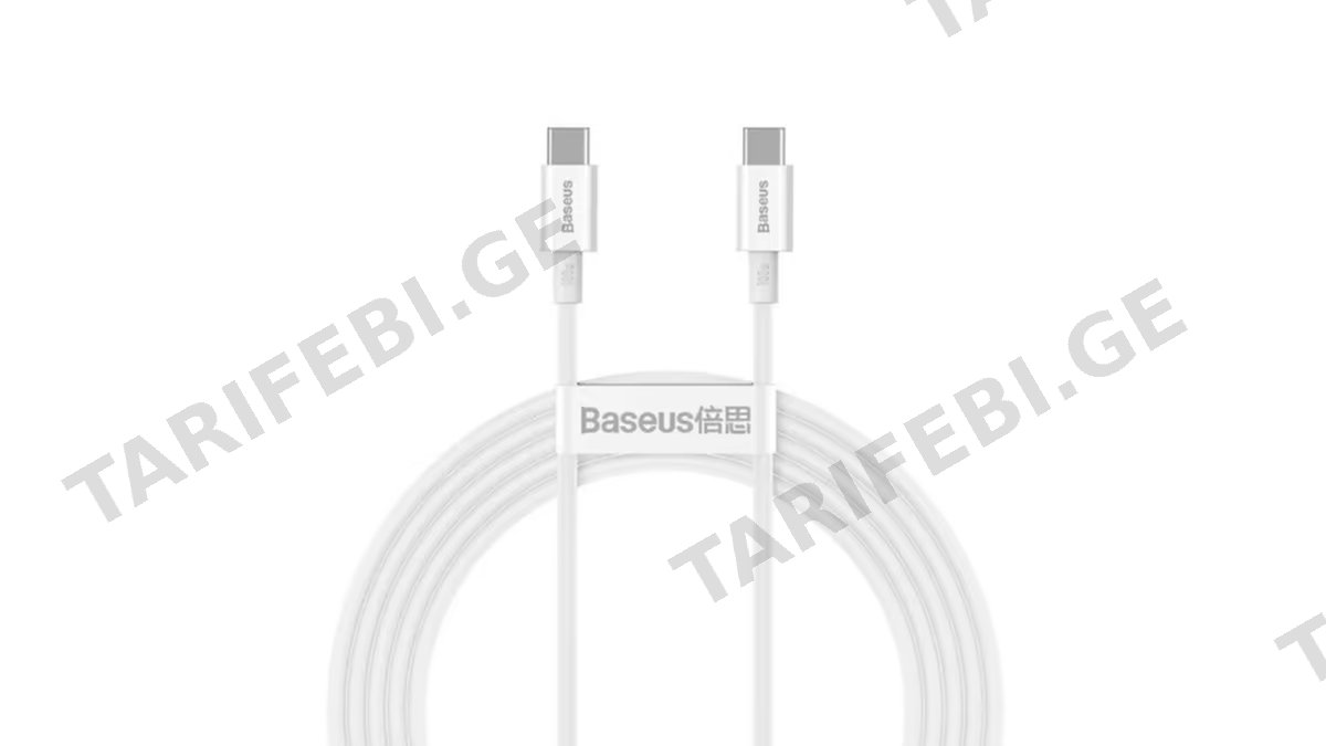Baseus Superior Series Fast Charging Data Cable Type-C to Type-C 100W 1m CATYS-B02