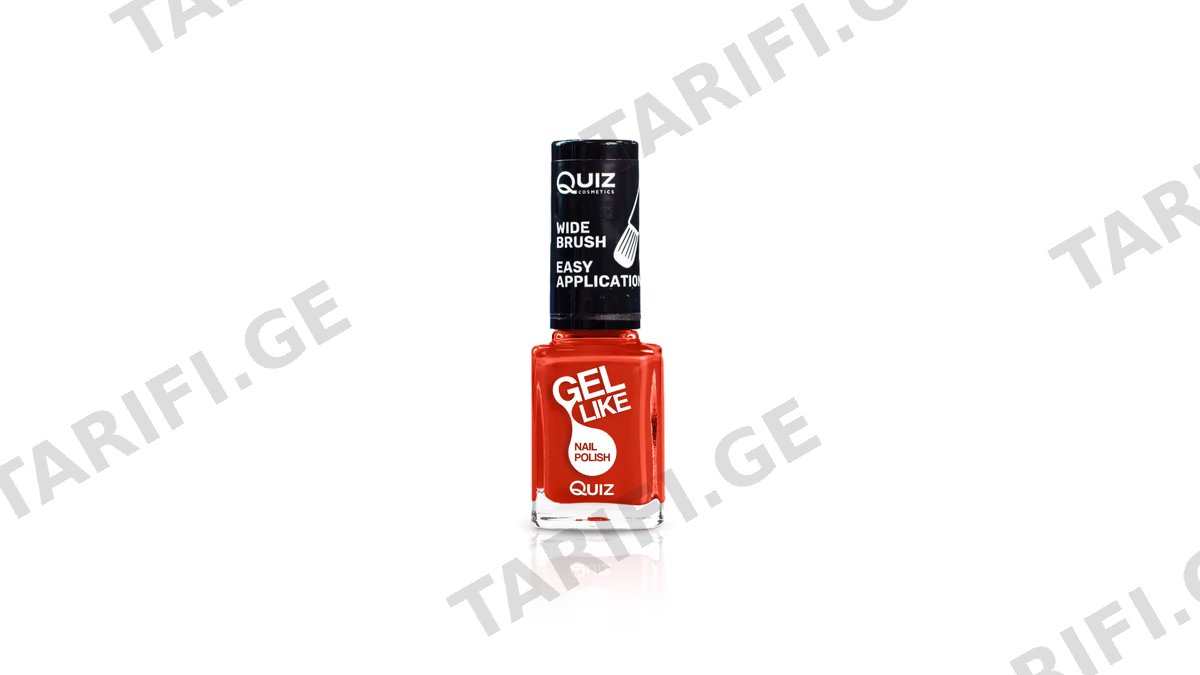 ქუიზი ფრჩხილის ლაქი 6501 Gel Like nail polish 10.5მლ.N707 *
