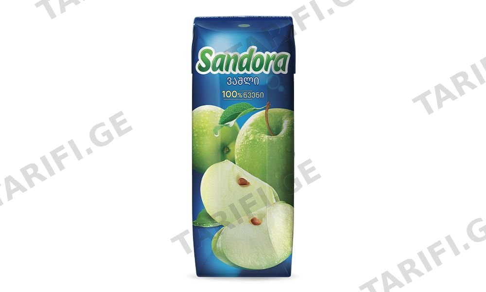 Წვენი / Სანდორა Ვაშლი / 1ლ
