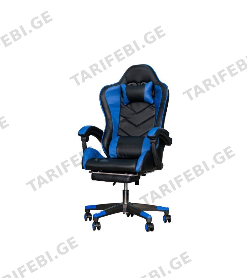 საოფისე სკამი #FSAW-H88B-4BB ფერი: BLUE+BLACK