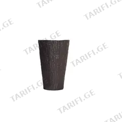 ქოთანი ყვავავილის FORM PLASTIC Kora Slim 30 ყავისფერი შიფთავსით 4650-068