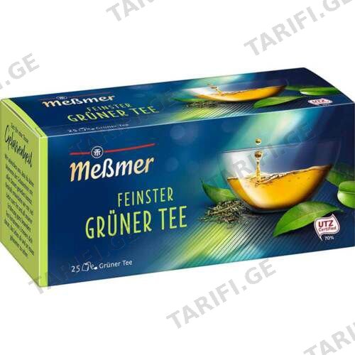 ჩაი ერთჯერადი მწვანე /Meßmer/ 25ც