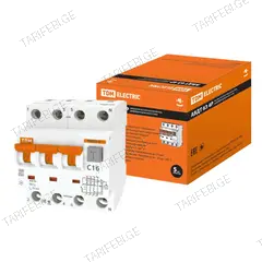 დიფერენციალური ავტოამომრთველი TDM 4Р(3Р+N) C16 16A 30mA