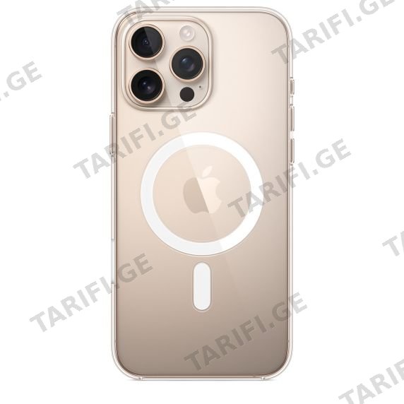 ქეისი iPhone 16 Pro Max Clear Case MA7F4ZM/A