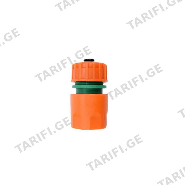 კონექტორი ავტოსტოპით 1/2" (89003) FLO