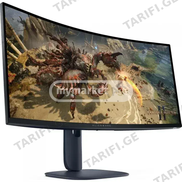 მონიტორი Dell Alienware AW3425DWM 34" VA 1ms 180Hz 4K