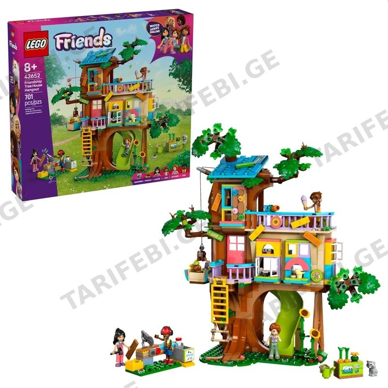კონსტრუქტორი LEGO FRIENDS 42652 მეგობრობის ხის სახლი