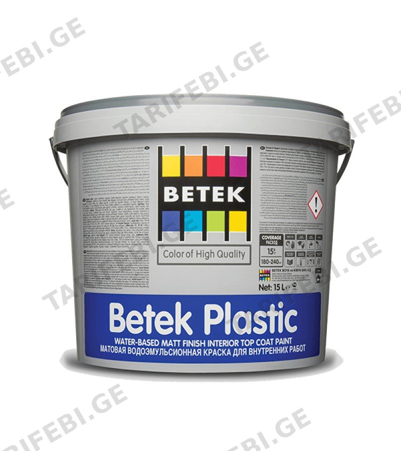 საღებავი Betek Plastik 25კგ