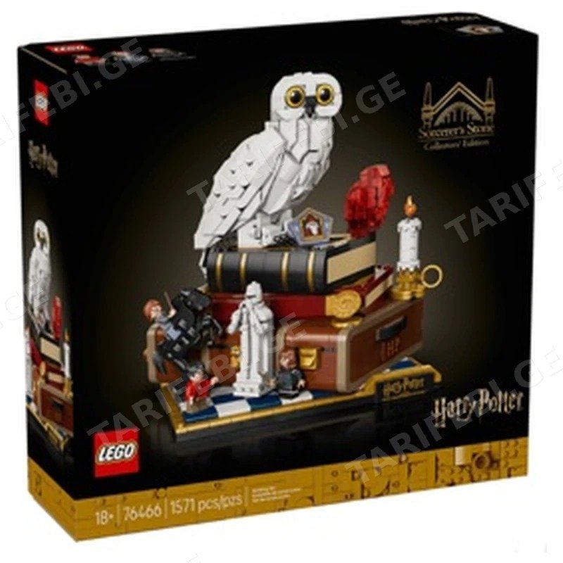 ასაწყობი კონსტრუქცია LEGO HARRY POTTER 76466 ფილოსოფიური ქვა - საკოლექციო გამოცემა