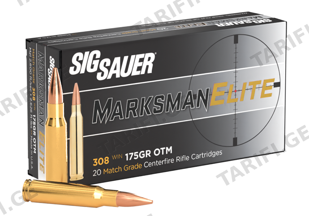 308 WIN, 175GR, ELITE MATCH GRADE, OTM