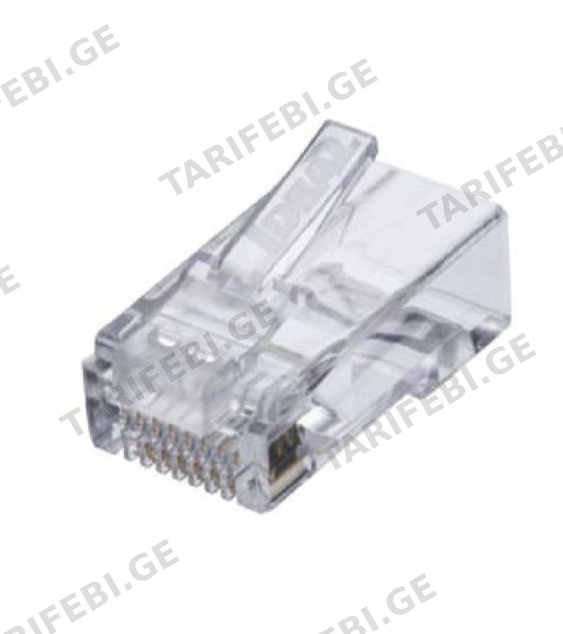ინტერნეტის სადენის ჯეკი CAT6 (8P/8C) EDSON