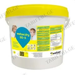 ჰიდროიზოლაცია Weber dry SS-5 20 კგ