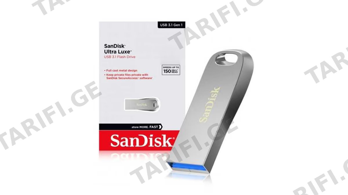 SanDisk USB 4GB ფლეშ მეხსიერება USB 3.1 (19310)