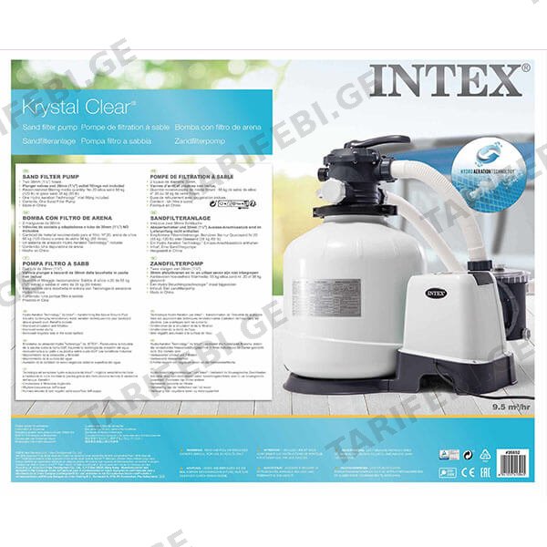 აუზის ქვიშის ფილტრი INTEX 26652