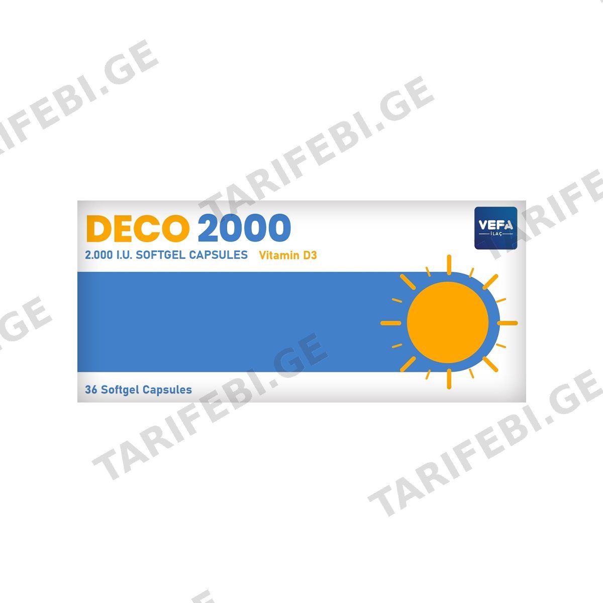 დეკო - Deco 2000 2000 სე 36 კაფსულა