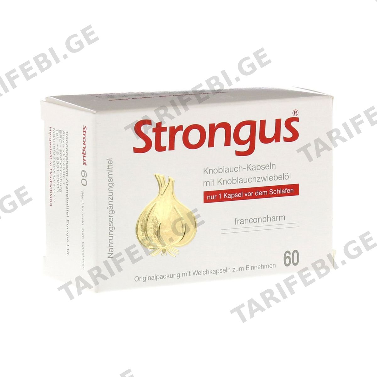 სტრონგუსი - Strongus 60 კაფსულა