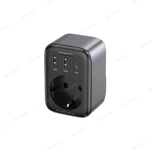 Ugreen 30W Outlet Extender EU (2A1C) 90613 Black