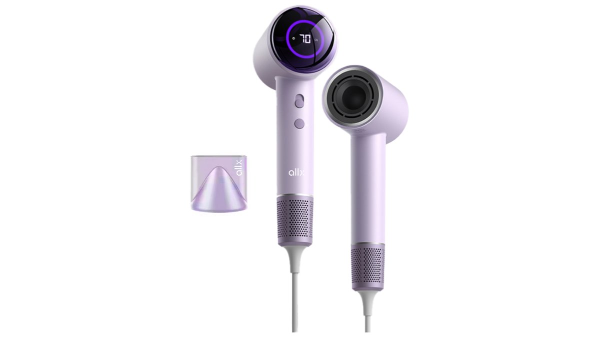 თმის საშრობი ALLX AXH-015P, 1600W, High Speed Hair Dryer, Negative Ionic, Turbo, Purple