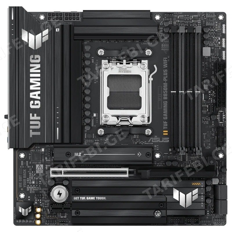 დედა დაფა ASUS TUF B850M-PLUS WIFI7 AM5 DDR5 256GB