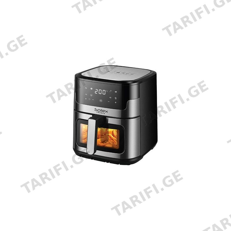 SOLLEX SL677 აეროგრილი 2400W 8ლ