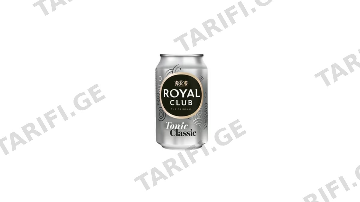 ROYAL CLUB ტონიკი კლასიკური-0.33ლ/87156386