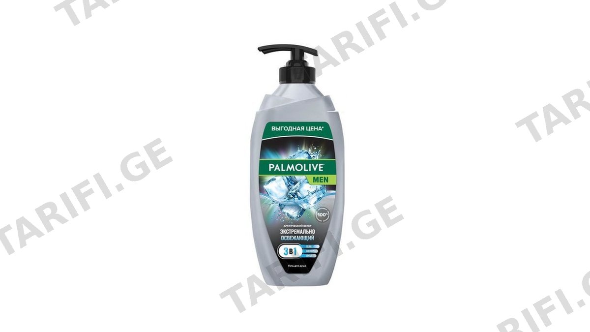 PALMOLIVEშხაპგელი კაც3IN1 ქარი750მლ