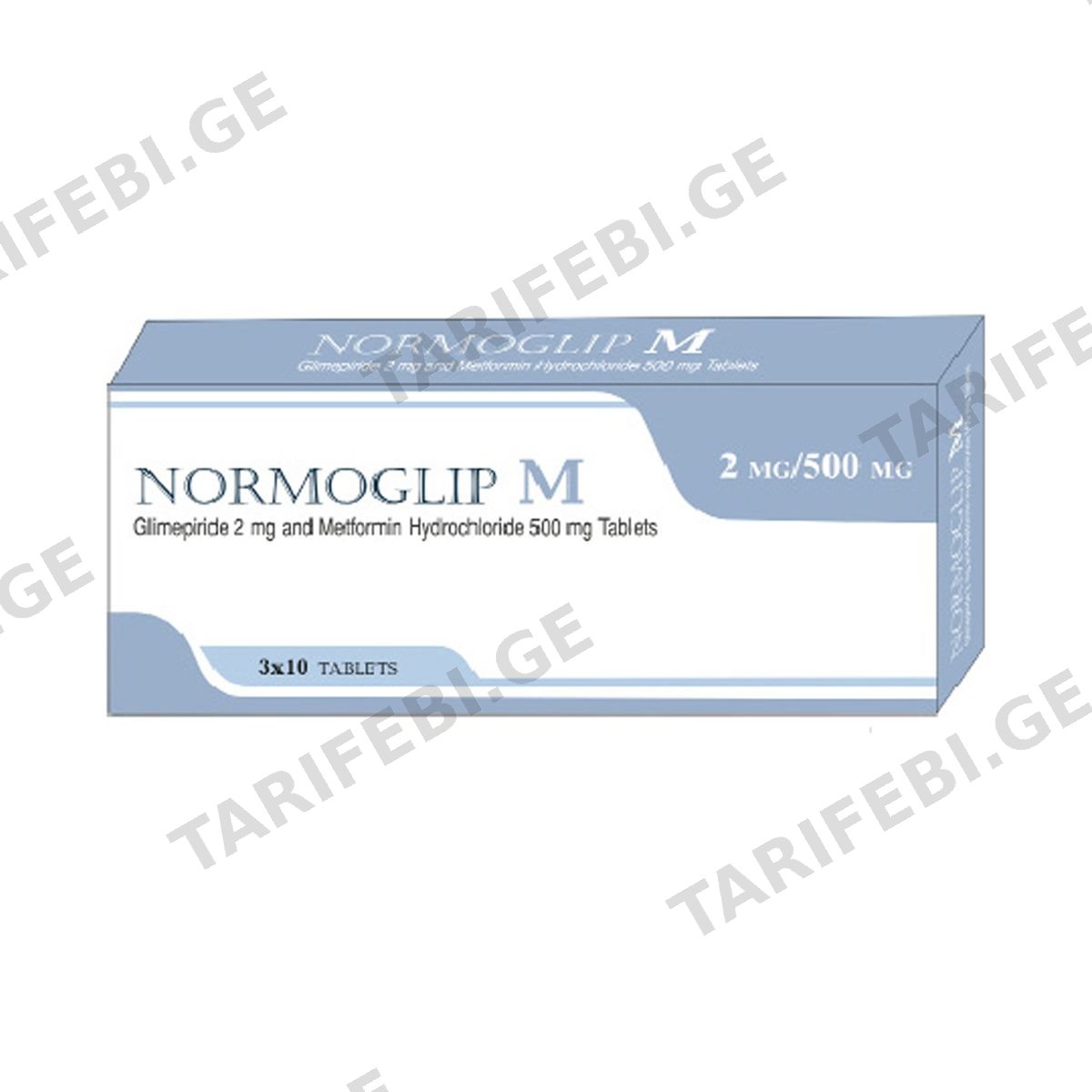 ნორმოგლიპი M - Normoglip M 30 ტაბლეტი