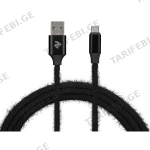 2E Fur Micro USB 1m Black