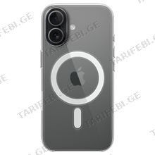 Apple iPhone 17 Clear Case with MagSafe მობილური ტელეფონის ქეისი