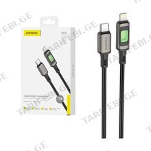 FONENG XS13 USB-C to Lightning PD27W (iPhone) კაბელი