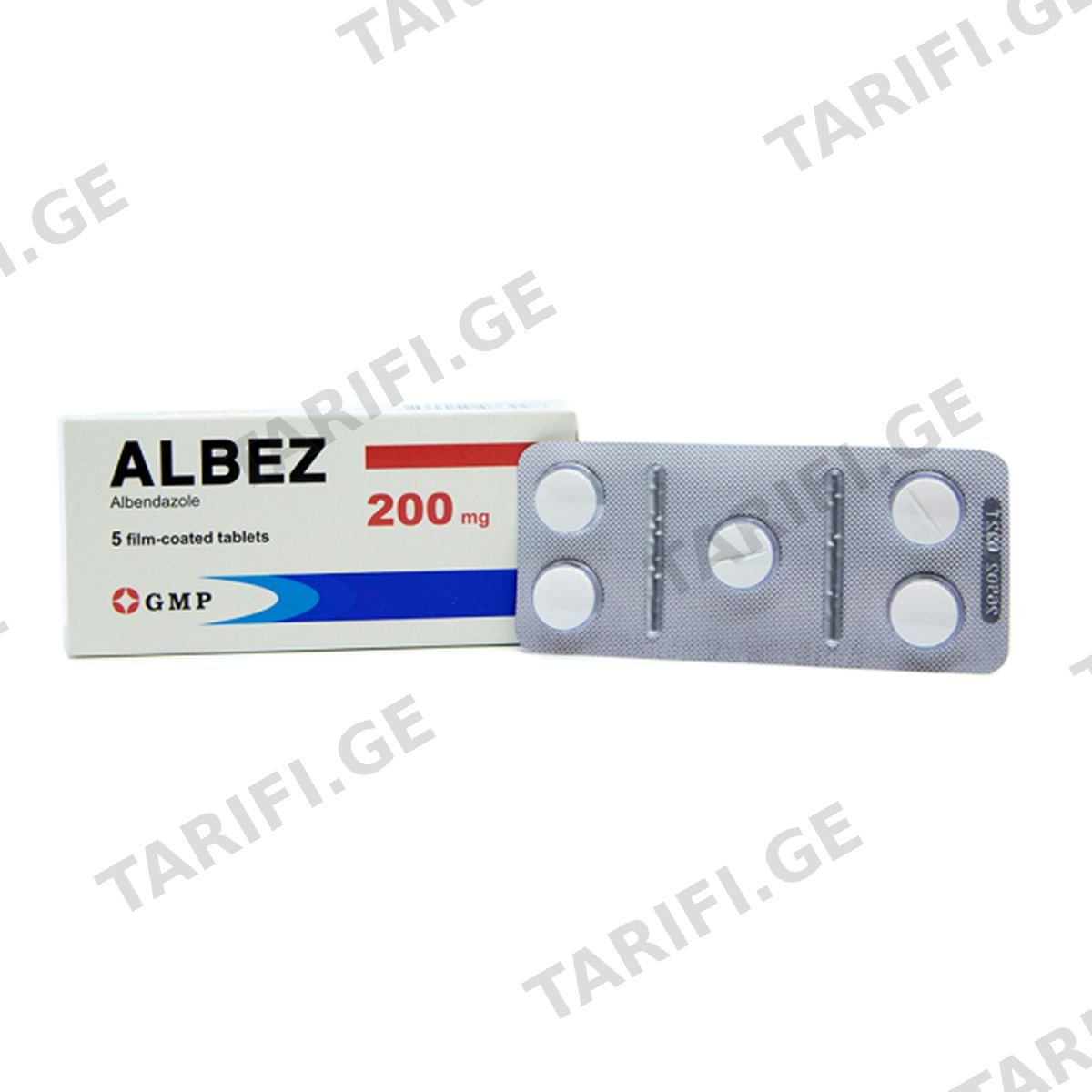 ალბეზი - Albez 200 მგ. 5 ტაბლეტი