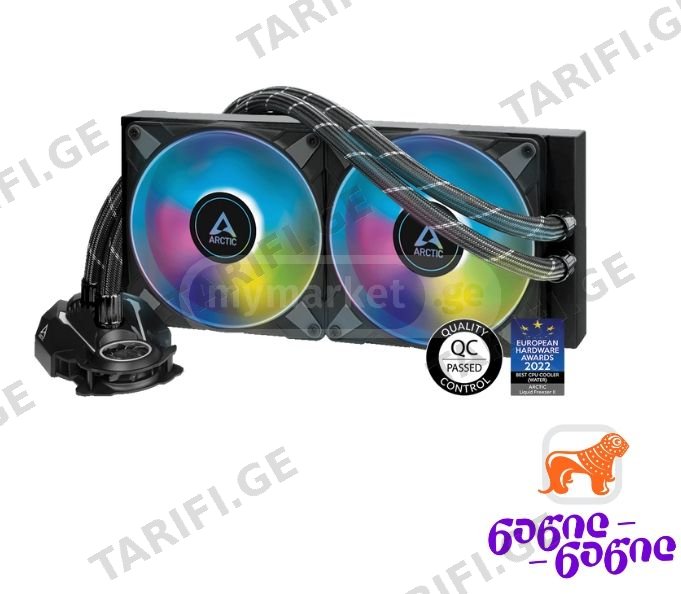 წყლის გაგრილება ACFRE00106A Arctic Liquid Freezer II - 280 A-RGB Black• მოდელი: ARCTIC• მოდელი: 360 (ACFRE00068B)• სერია: Freezer IIდანიშნულება• დანიშნულება: პროცესორისთვის• ტიპი: თხევადი გაგრილების ს