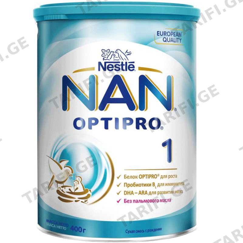 ნანი 1 დაბადებიდან NAN 1 BL NWB019-3-S 12x400 GR RU