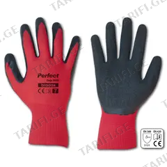 ხელთათმანი PERFECT GRIP RED ლატექსი, 11, BRADAS RWPGRD11
