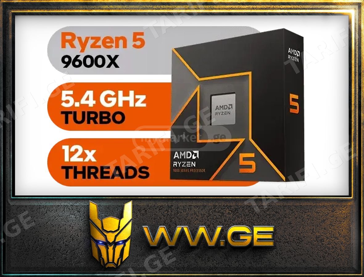 ✅AMD Ryzen 5 9600X 6-Core 12-Thread Unlocked Desktop CPU ✅