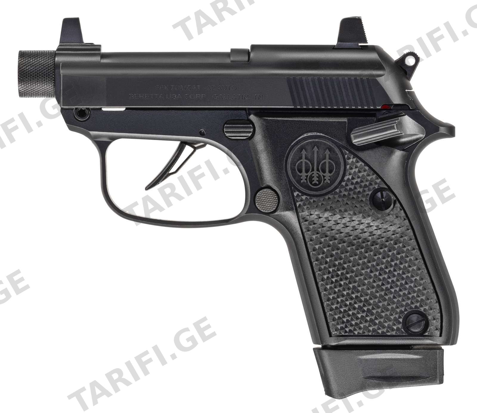 Beretta 30X Black w/TB + Poly Grips