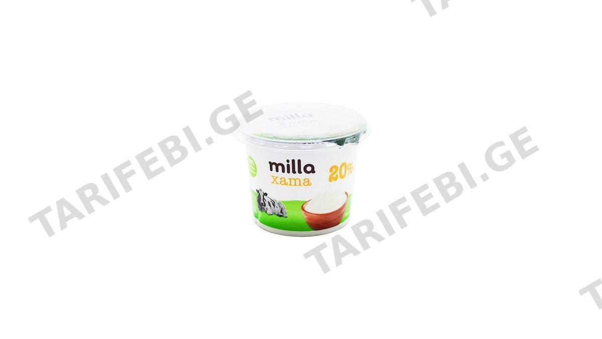 Milla არაჟანი 20%-300გ