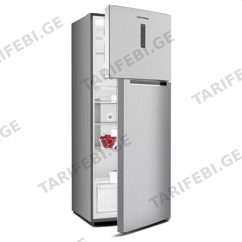 მაცივარი NO FROST HOFFMANN NF 177SD 425 ლ ვერცხლისფერი