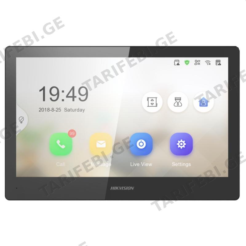 დომოფონის მონიტორი DS-KH8520-WTE1