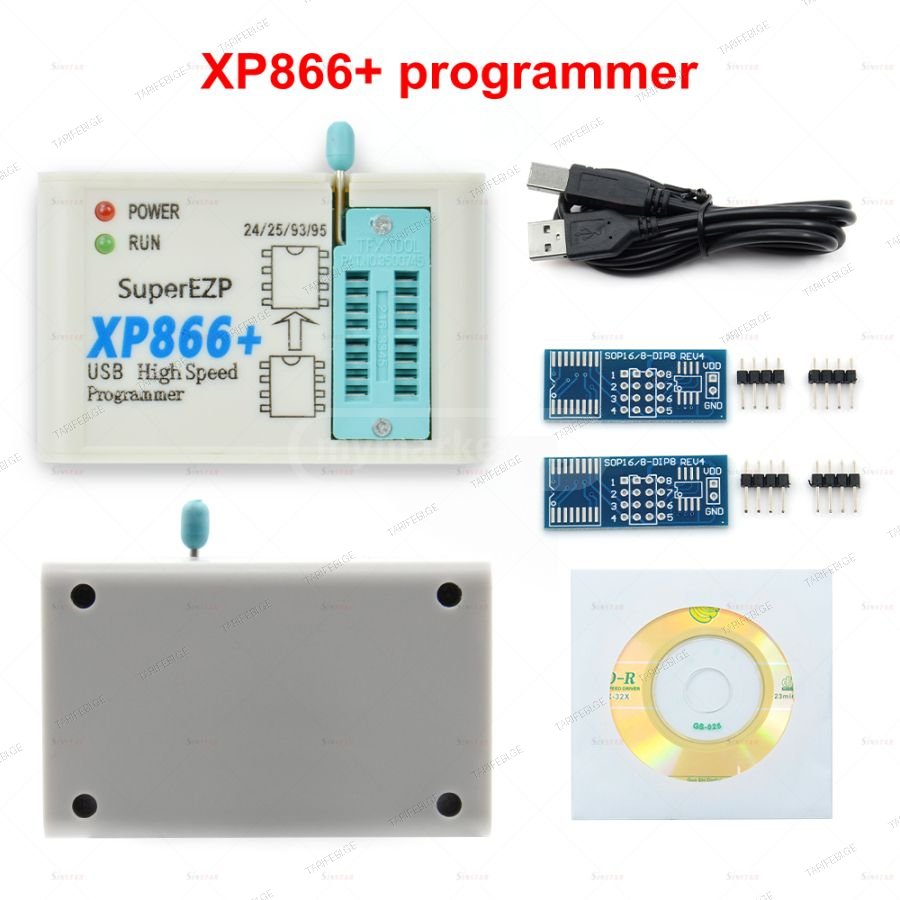 XP866 SPI FLASH Programmer BIOS Chip პროგრამატორი