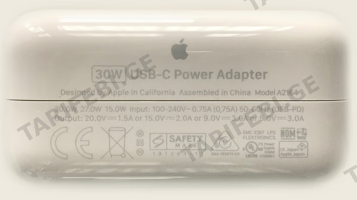 30W USB-C Power Adapter Original without box.