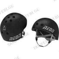 ჩაფხუტი ბავშვებისთვის NEON HELMET 2021 MEDIUM BLACK