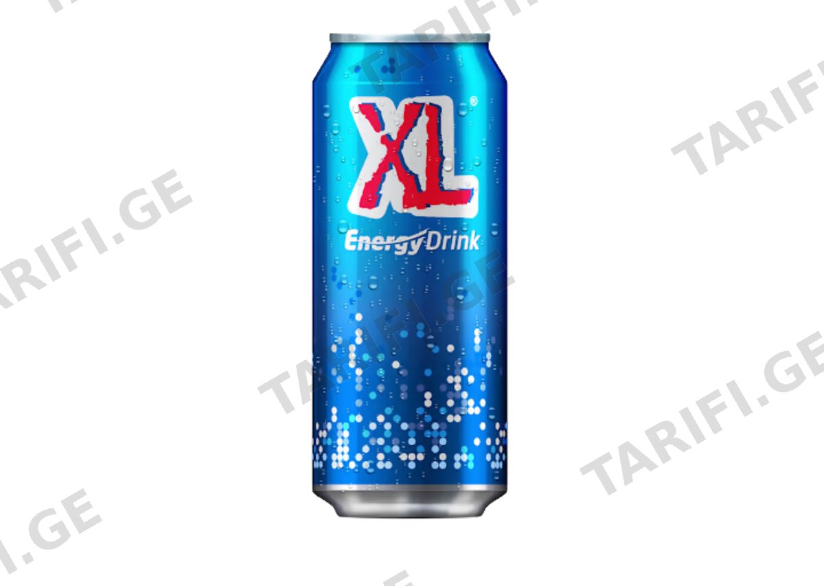 ენერგეტიკული სასმელი XL Energy - 0.5L
