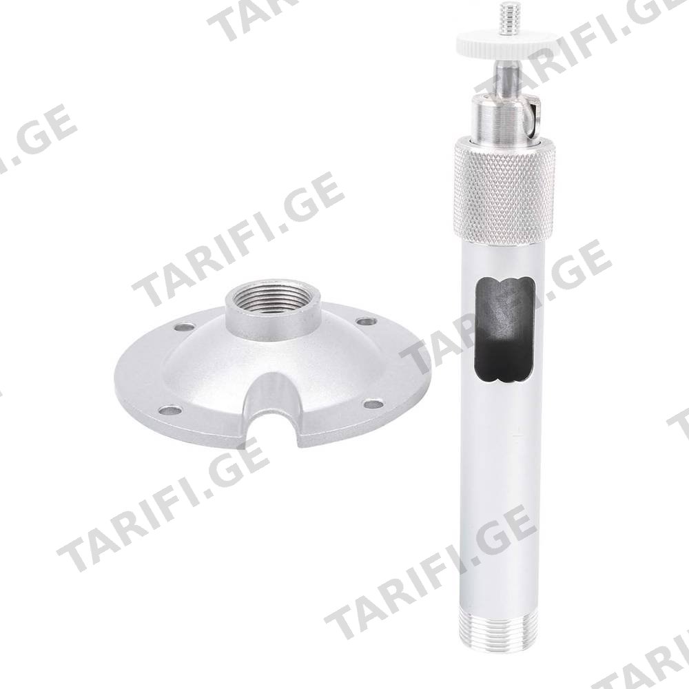 პროექტორის საკიდი Allscreen CS-302B, Ceiling Mount For Projector, 180mm, Silver