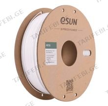 eSUN PETG 1kკგ 1.75მმ 3D პრინტერის თეთრი მასალა