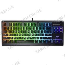 STEELSERIES 64831_SS სადენიანი მემბრანული კლავიატურა